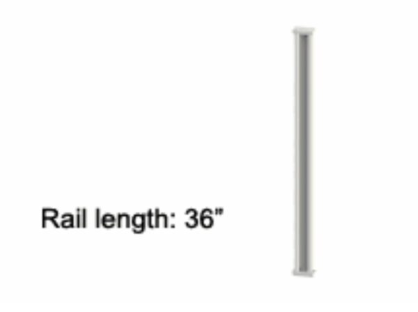 Vertical Wall Channel, 36"