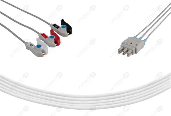 AU-AA3-90P   ECG Lead Wire Set, Philips/HP